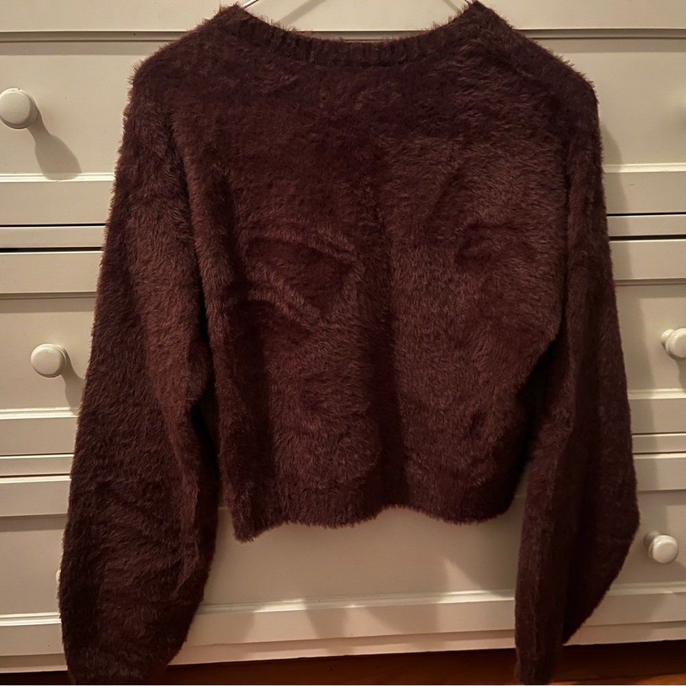 Hollister Plush Brown Women's Sweater